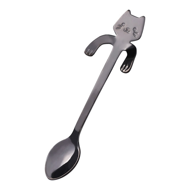 Cute Cat Coffee Spoons