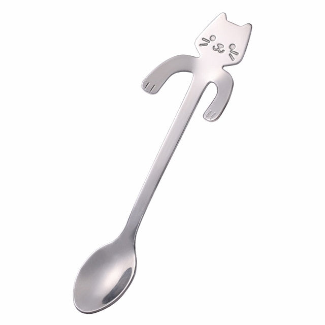 Cute Cat Coffee Spoons