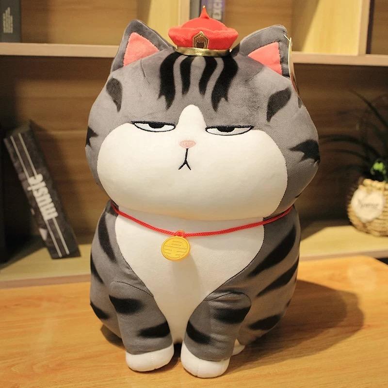 The Moody Giant Cat Plush