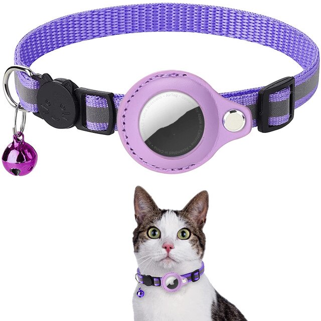 Adjustable Cat Collar with Protective Cover