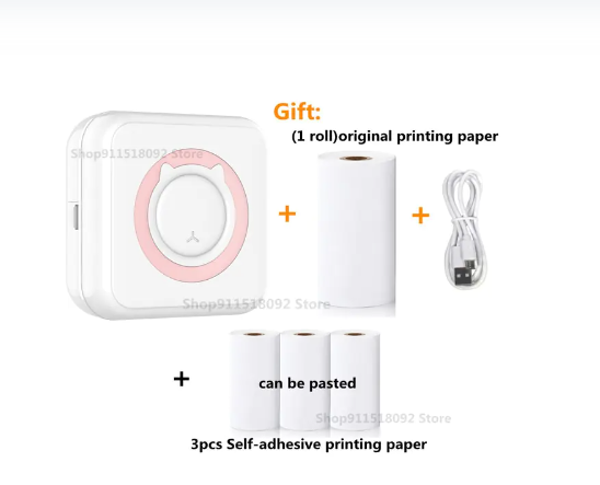 Cat Shape Mini Printer