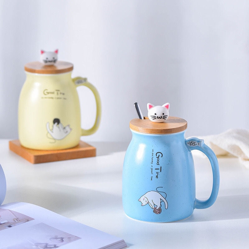 Ceramics Cat Mug