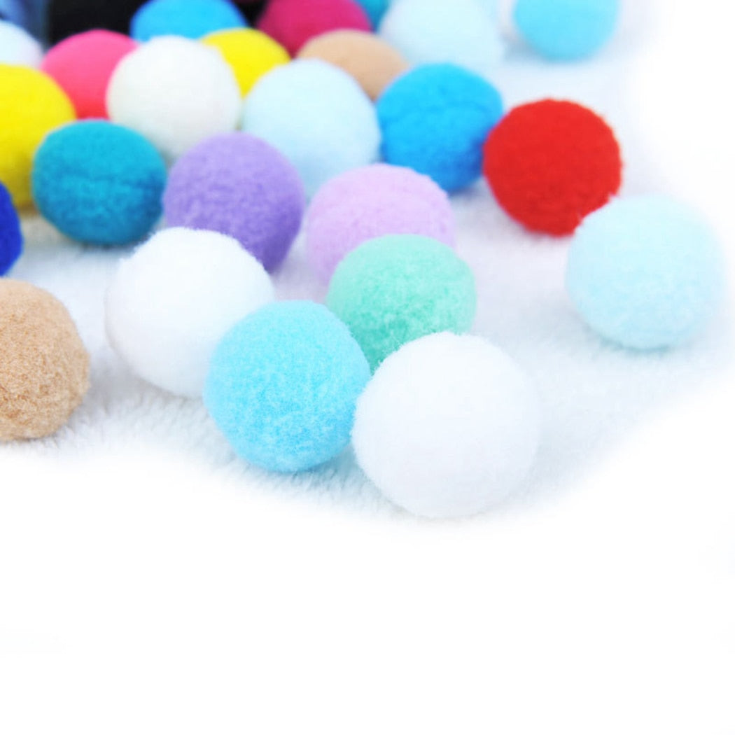 Pom Pom Cat Chew Ball Toys