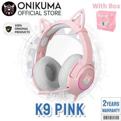 Cat Ear Headphones with Mic