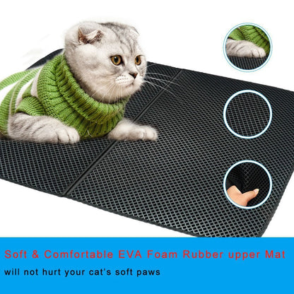 Waterproof and Non-Slip Cat Litter Mat