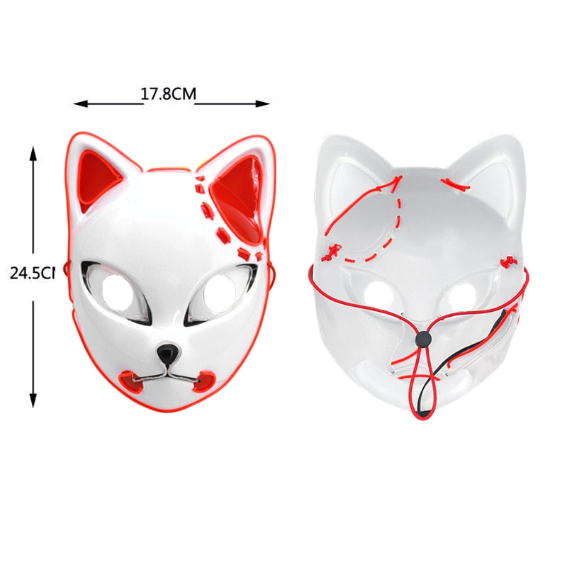 Halloween LED Cat Mask