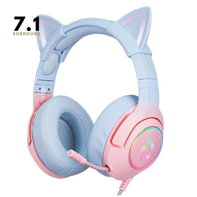 Cat Ear Headphones with Mic