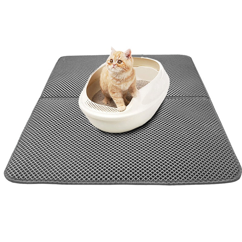 Waterproof and Non-Slip Cat Litter Mat