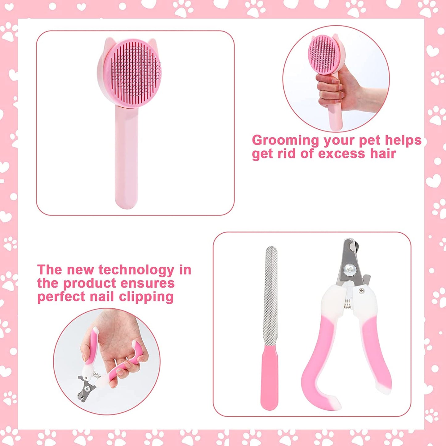 Cat Grooming Set