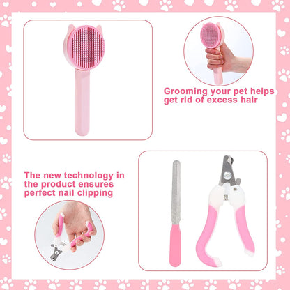 Cat Grooming Set