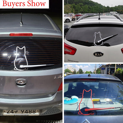 Cat Tail Car Stickers